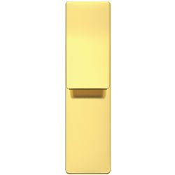 Mitigeur lavabo monotrou Check or brossé, sans tirette ni vidage