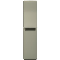 Mitigeur lavabo monotrou Check réhaussé, gris orage, sans tirette ni vidage