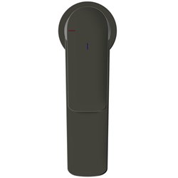 Mitigeur lavabo monotrou Connect Air gris magnétique, sans tirette ni vidage