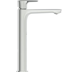 Mitigeur lavabo monotrou Connect Air réhaussé sans tirette ni vidage