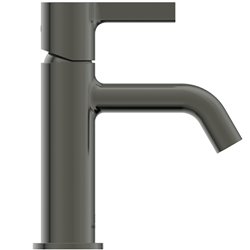 Mitigeur lavabo monotrou Joy gris magnétique, sans tirette ni vidage