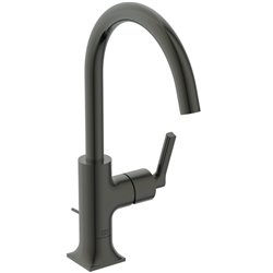 Mitigeur lavabo monotrou Joy Neo Avec tirette et vidage Gris magnétique