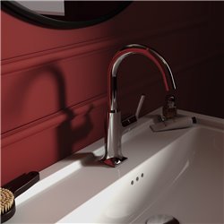 Mitigeur lavabo monotrou Joy Neo Sans tirette ni vidage Chromé