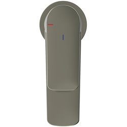 Mitigeur lavabo monotrou Piccolo Connect Air gris orage, sans tirette ni vidage