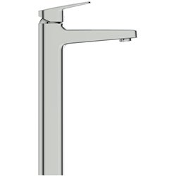 Mitigeur lavabo réhaussé Blue Start Ceraplan sans tirette H 321 mm