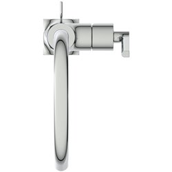 Mitigeur lavabo Blue Start Piccolo Ceraplan avec tirette et vidage H 132 mm  BD205AA Ideal Standard