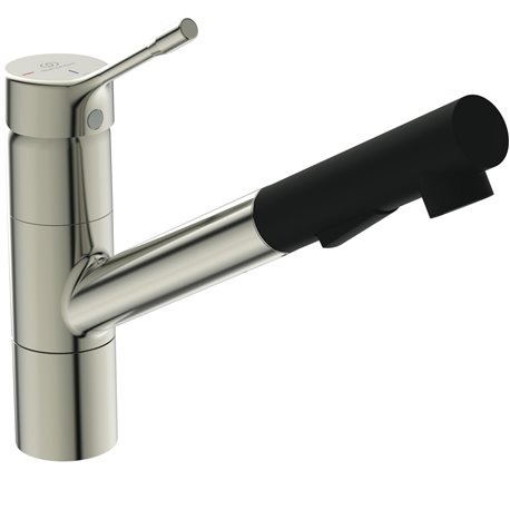 Mitigeur cuisine Ceralook Ceralook Gris orage Hauteur 215 mm