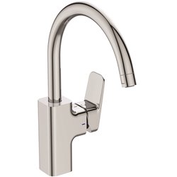 Mitigeur cuisine monotrou Ceraplan Bec tube haut Blue Start
