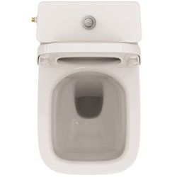 WC à poser I.Life S sans bride abattant thermodur