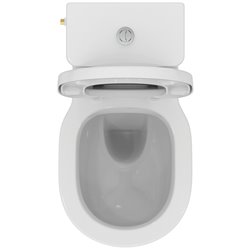 WC à poser Hall Poussoir double 3-6 Litres