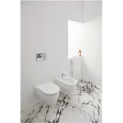 WC suspendu Blend Curve 545x360x400 mm Sans bride