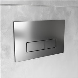 Plaque de commande Oleas M2 Chrome mat