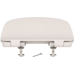 Abattant WC ultra-fin Tesi Frein de chute Blanc