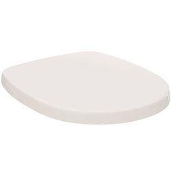 Abattant WC recouvrant Connect Frein de chute Blanc