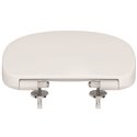 Abattant WC recouvrant Connect Frein de chute Blanc