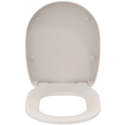 Abattant WC recouvrant Connect Frein de chute Blanc