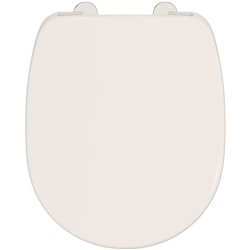 Abattant WC recouvrant Connect Frein de chute Blanc