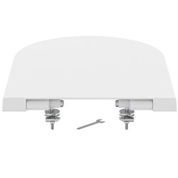 Abattant WC Blend Curve Standard Soie Blanche