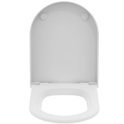 Abattant WC Blend Curve Frein de chute Soie Blanche