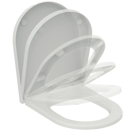 Abattant WC Blend Curve Frein de chute Blanc