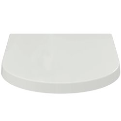 Abattant WC Blend Curve Frein de chute Blanc