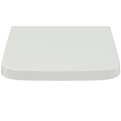 Abattant WC Blend Cube Frein de chute Recouvrant Blanc Brillant