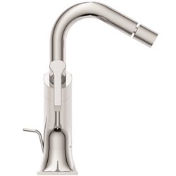 Robinet bidet Joy Neo avec tirette et vidage bonde métal poignées levier