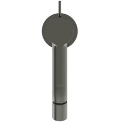 Robinet bidet Joy gris magnétique, avec tirette et vidage bonde métal