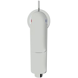 Robinet bidet Connect Air chrome, avec tirette et vidage bonde métal
