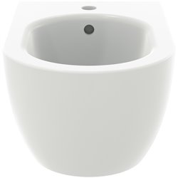 Bidet suspendu Blend Curve 54x35,5 cm Soie Blanche