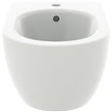 Bidet suspendu Blend Curve 54x35,5 cm Soie Blanche