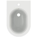 Bidet suspendu Blend Curve 54x35,5 cm Soie Blanche