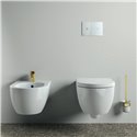Bidet suspendu Blend Curve 54x35,5 cm Blanc