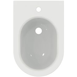 Bidet suspendu Blend Curve 54x35,5 cm Blanc