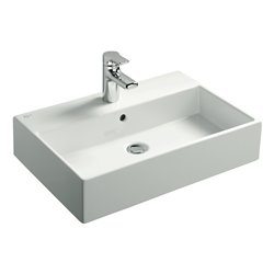 Lavabo Strada 60x42 cm 1 trou central pour la robinetterie