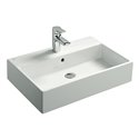 Lavabo Strada 60x42 cm 1 trou central pour la robinetterie