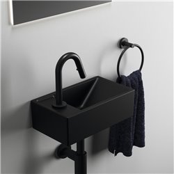 Lave-mains Tempo 37x21 cm version gauche