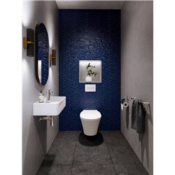 Lave-mains Strada II 45x27 cm version gauche