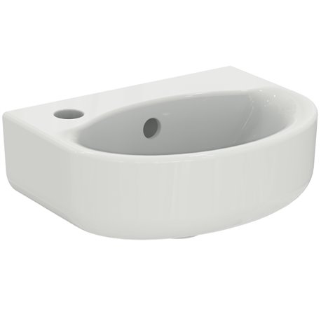 Lave-mains Arc Connect 35x26 cm percé à gauche