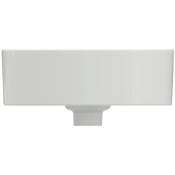Vasque Strada II 60x40 cm sans trop-plein et sans plage de robinetterie