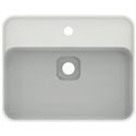 Vasque Strada II 50x40 cm avec plage de robinetterie