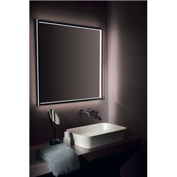 Vasque Ipalyss Soie Blanche 55x38 cm sans trop plein et sans plage de robinetterie
