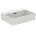 Vasque Extra 50x40 cm avec trop-plein et avec plage de robinetterie