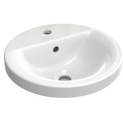 Vasque Connect Ø38 cm à encastrer par-dessus