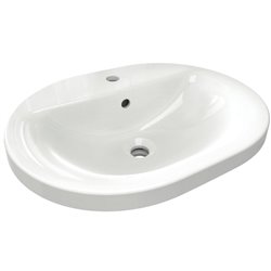 Vasque Connect 55x43 cm avec trop plein