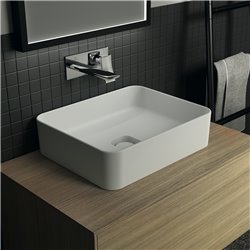 Vasque Conca 60x40 cm sans trop-plein
