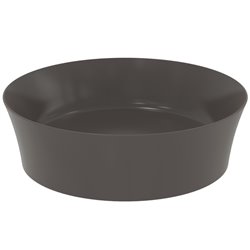 Vasque Ipalyss Gris Ardoise Ø40 cm sans trop plein et sans plage de robinetterie