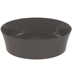 Vasque Ipalyss Gris Ardoise Ø40 cm sans trop plein et sans plage de robinetterie