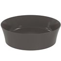 Vasque Ipalyss Gris Ardoise Ø40 cm sans trop plein et sans plage de robinetterie