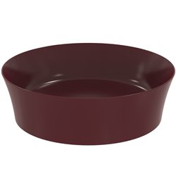 Vasque Ipalyss Grenade Ø40 cm sans trop plein et sans plage de robinetterie